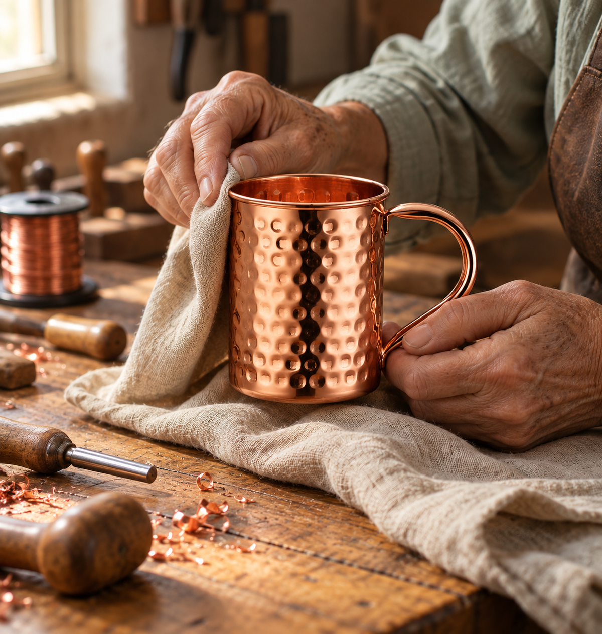 Caneca de Cobre da Nancy 400ml