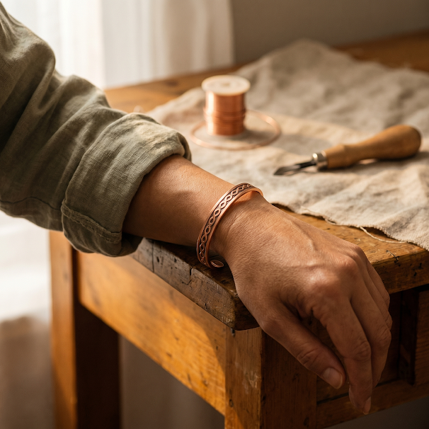 Pulseira de Cobre Atual de Nancy