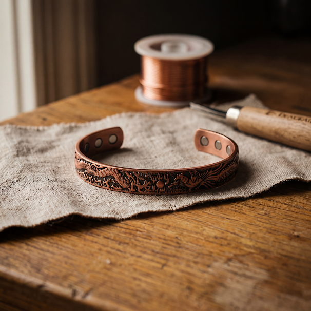 Pulseira de Cobre Loam da Nancy