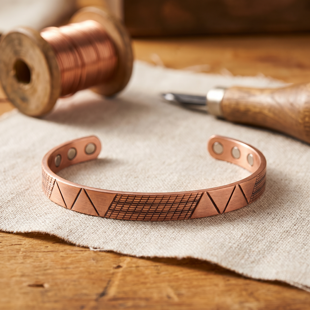 Bracelete de Cobre de Nancy's Crest
