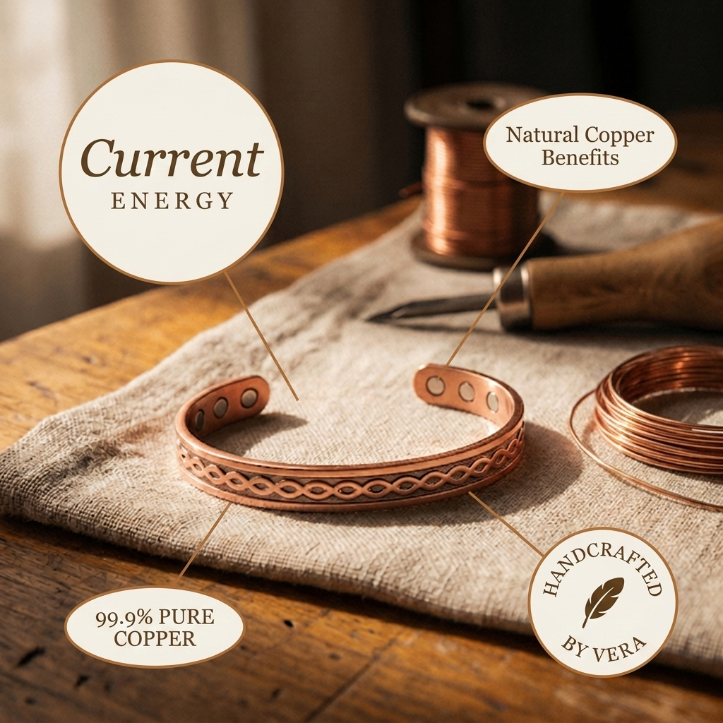 Pulseira de Cobre Atual de Nancy