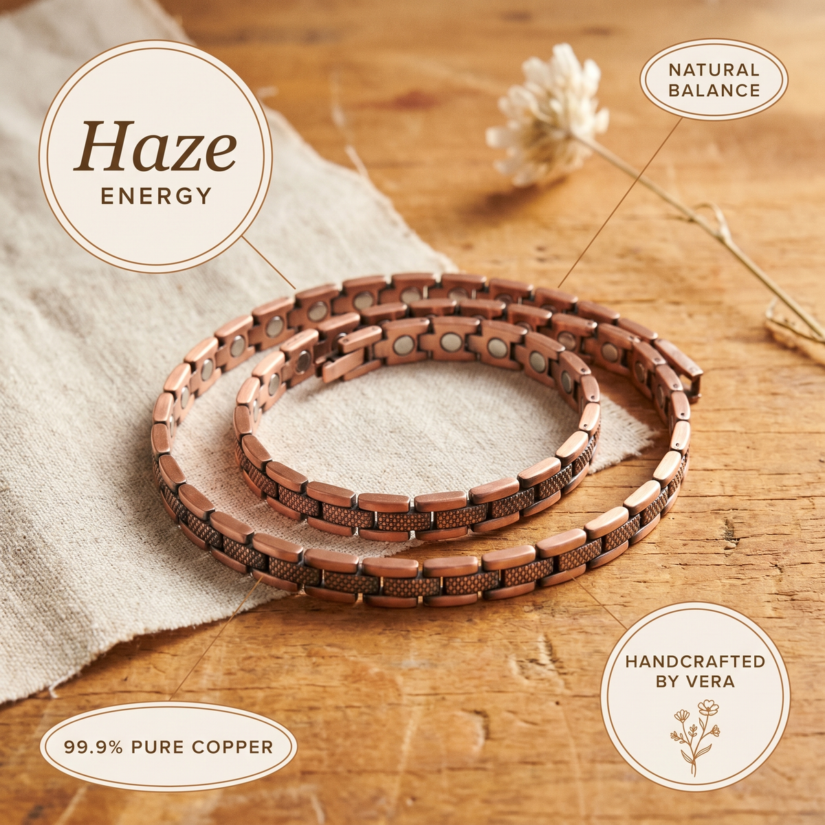 Colar de Cobre Nancy's Haze
