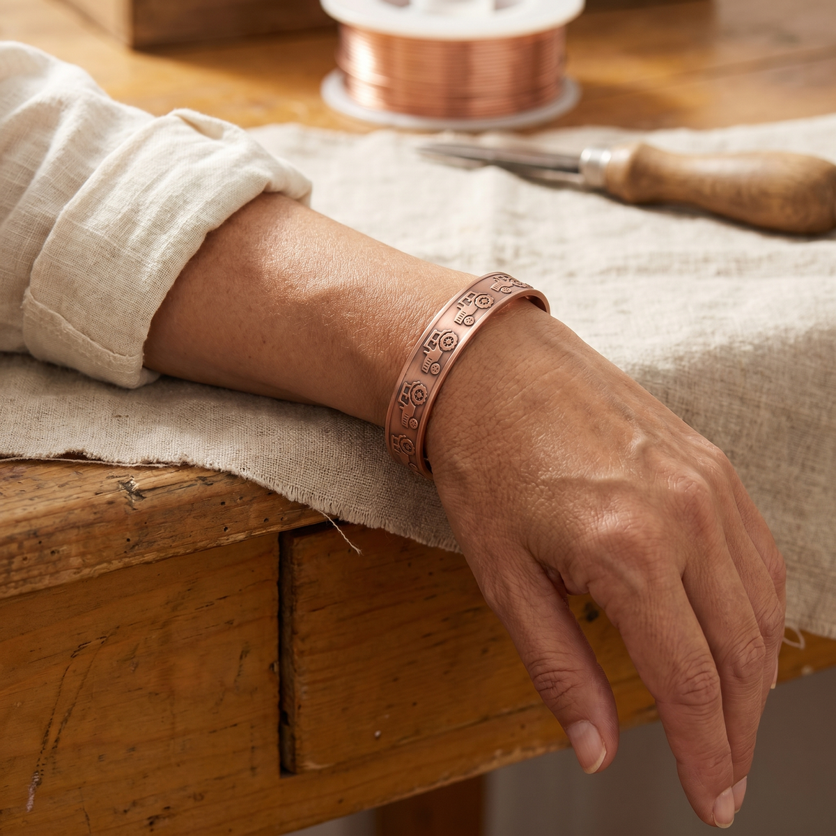 Pulseira de Cobre Nancy's Brae