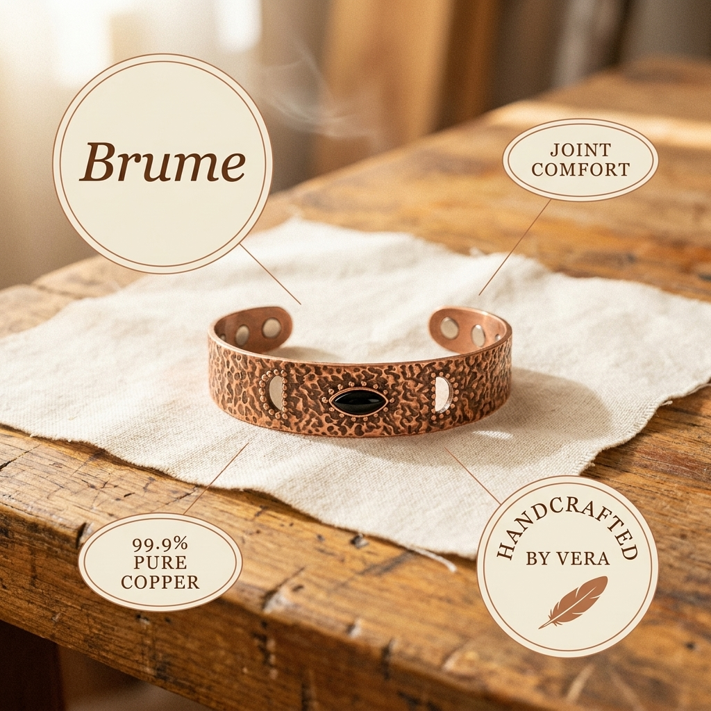 Pulseira de Cobre Brume da Nancy