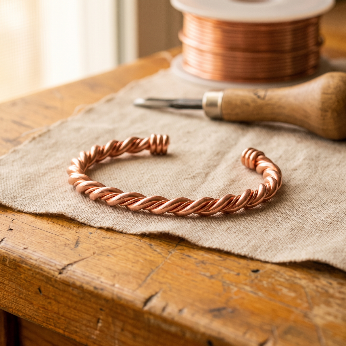 Pulseira de Cobre Tensor da Nancy
