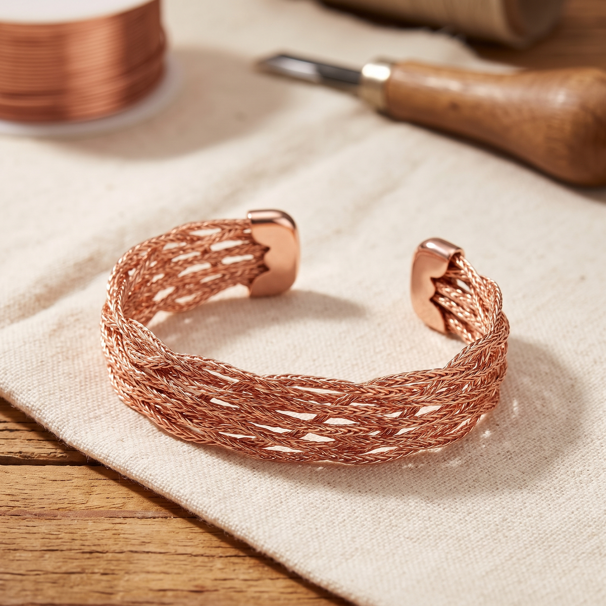 Pulseira de Cobre do Alce da Nancy
