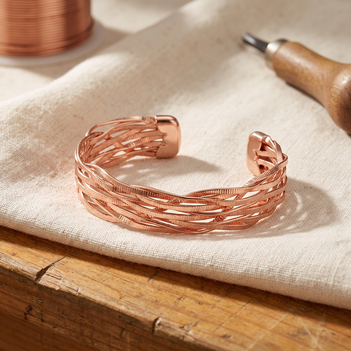 Pulseira de Cobre Wisp da Nancy