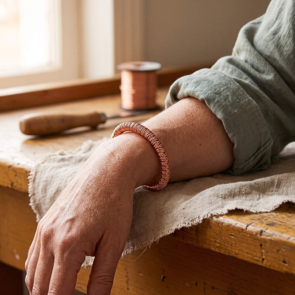 Cuff de Cobre do Fiorde da Nancy