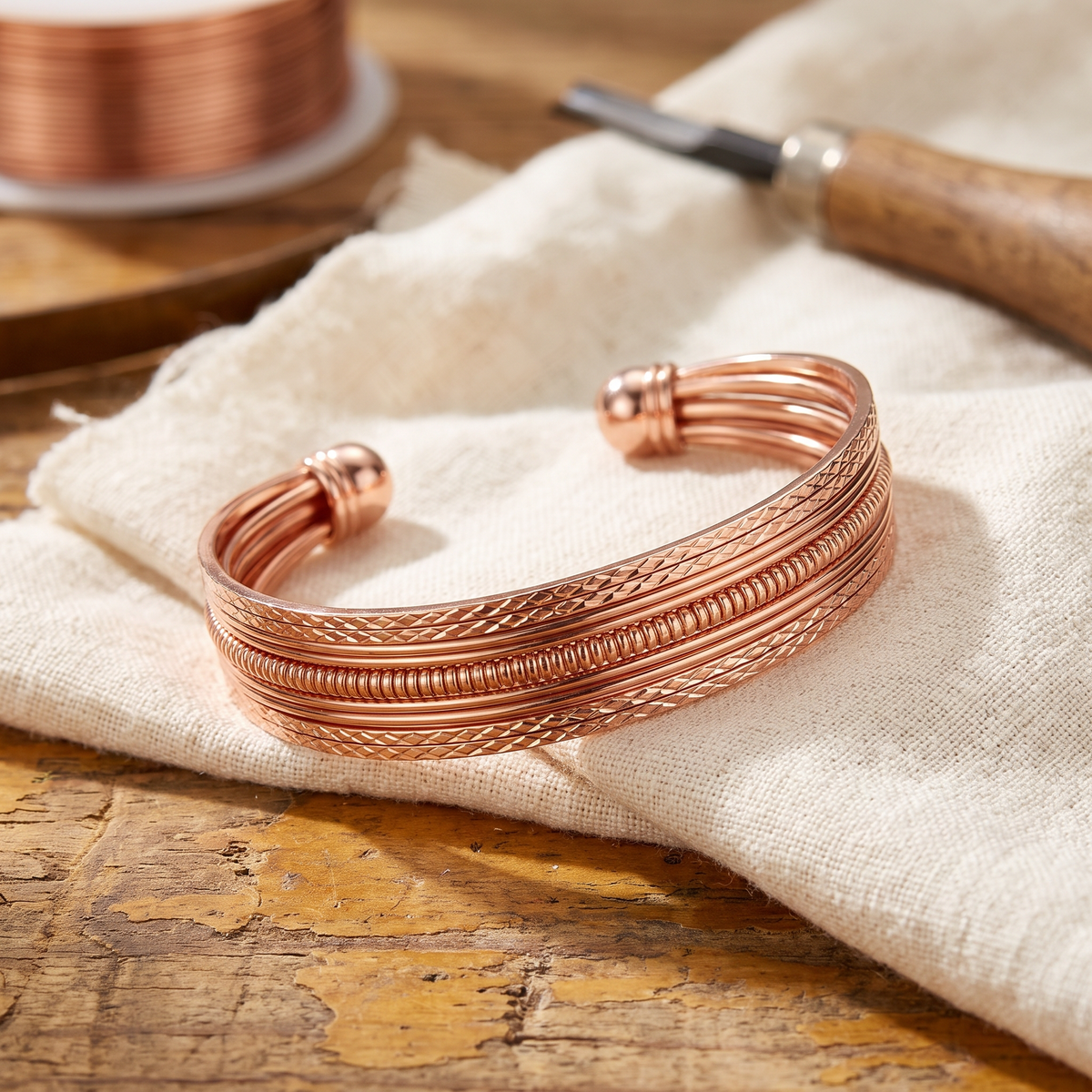 Pulseira de Cobre Bracken da Nancy