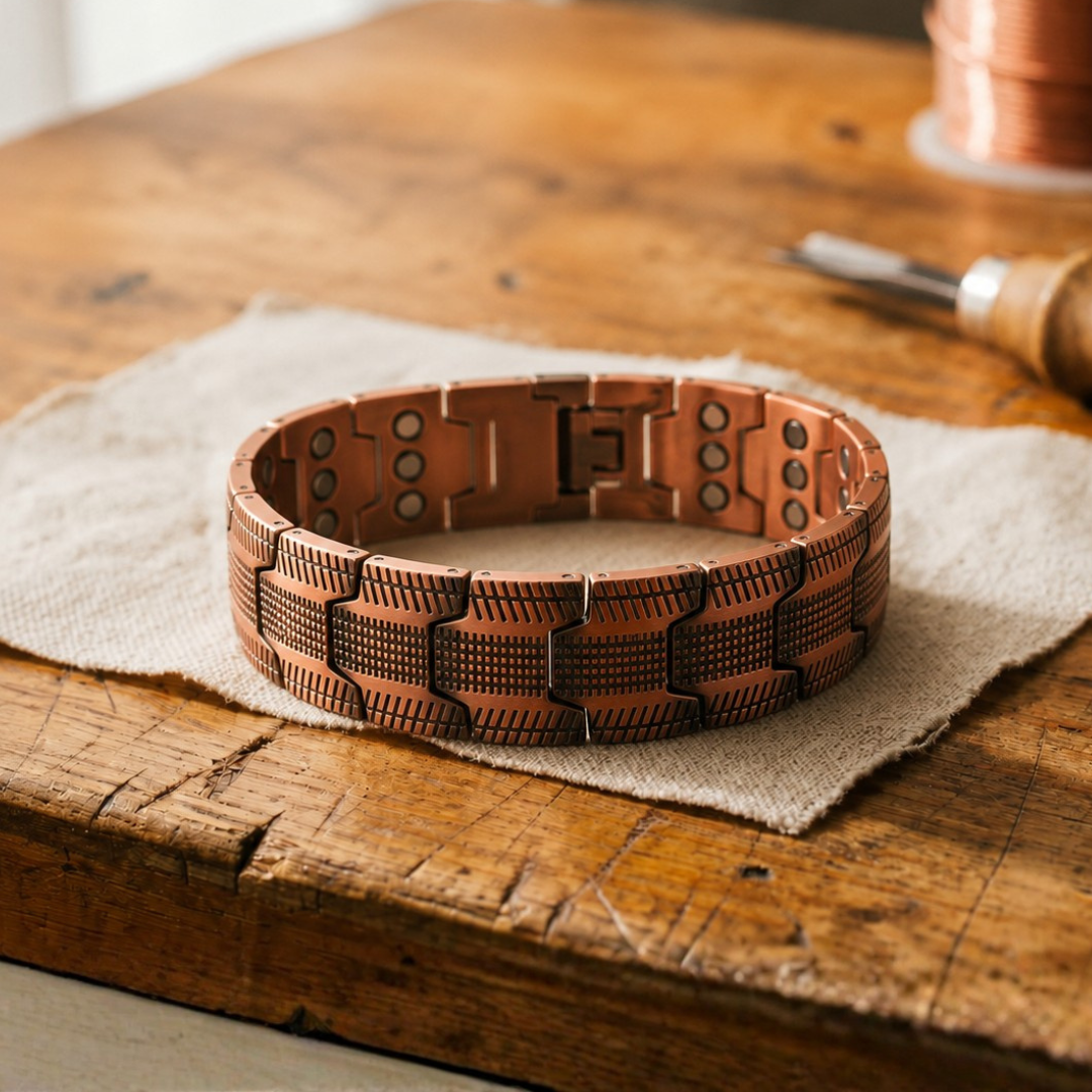 Pulseira de Cobre Crag da Nancy