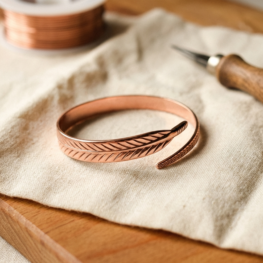 Pulseira de Cobre Raiz da Nancy