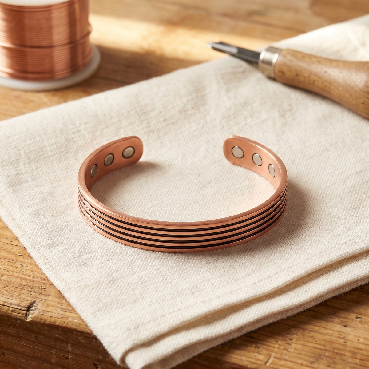 Pulseira de Cobre Sálvia da Nancy