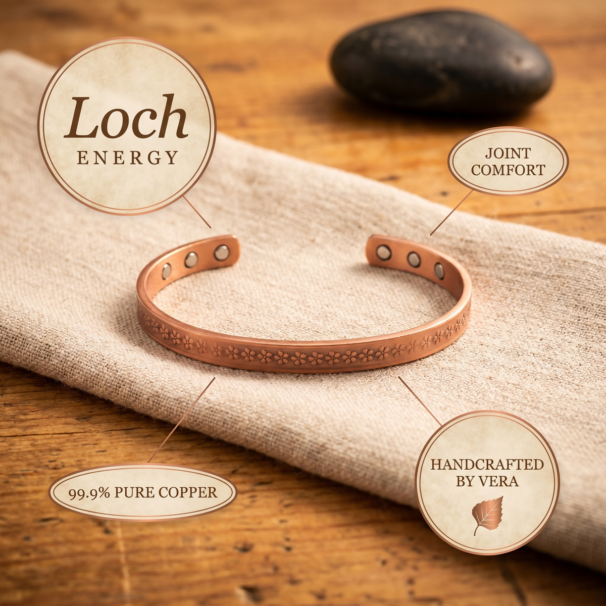 Pulseira de Cobre do Loch de Nancy