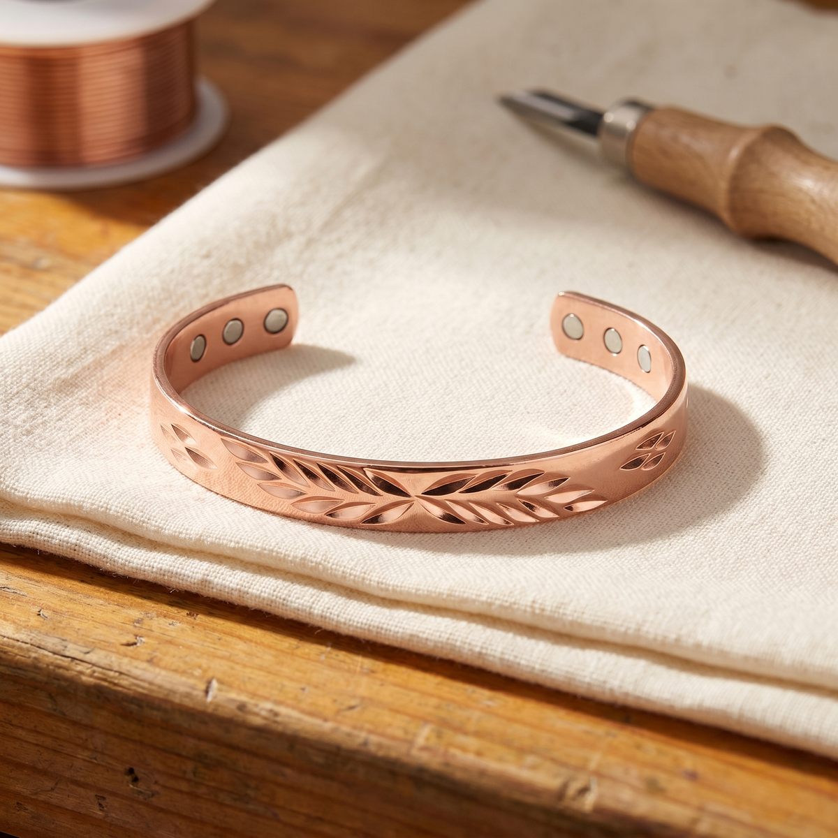 Pulseira de Cobre Lunar da Nancy