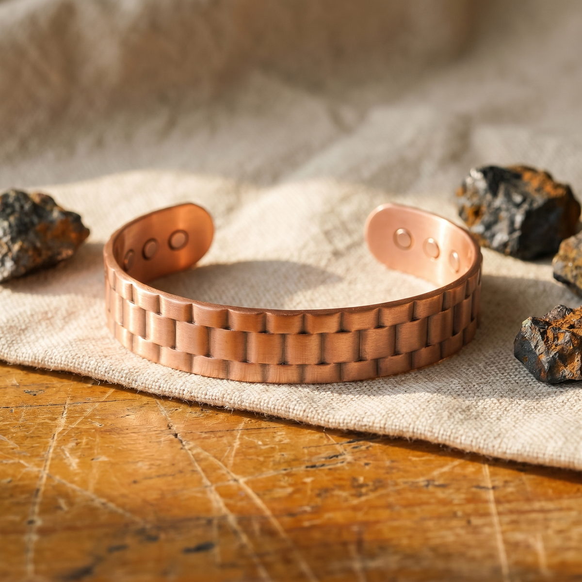Pulseira de Cobre para Homem da Nancy