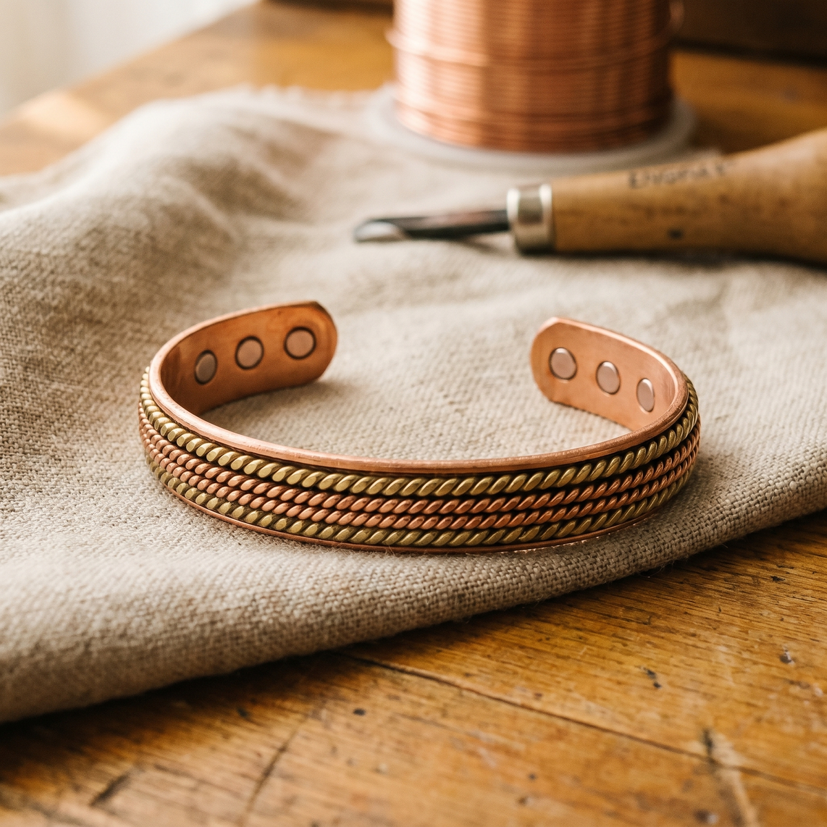 Bracelete de Cobre da Nancy