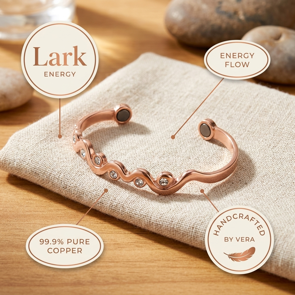 Pulseira de Cobre Lark da Nancy