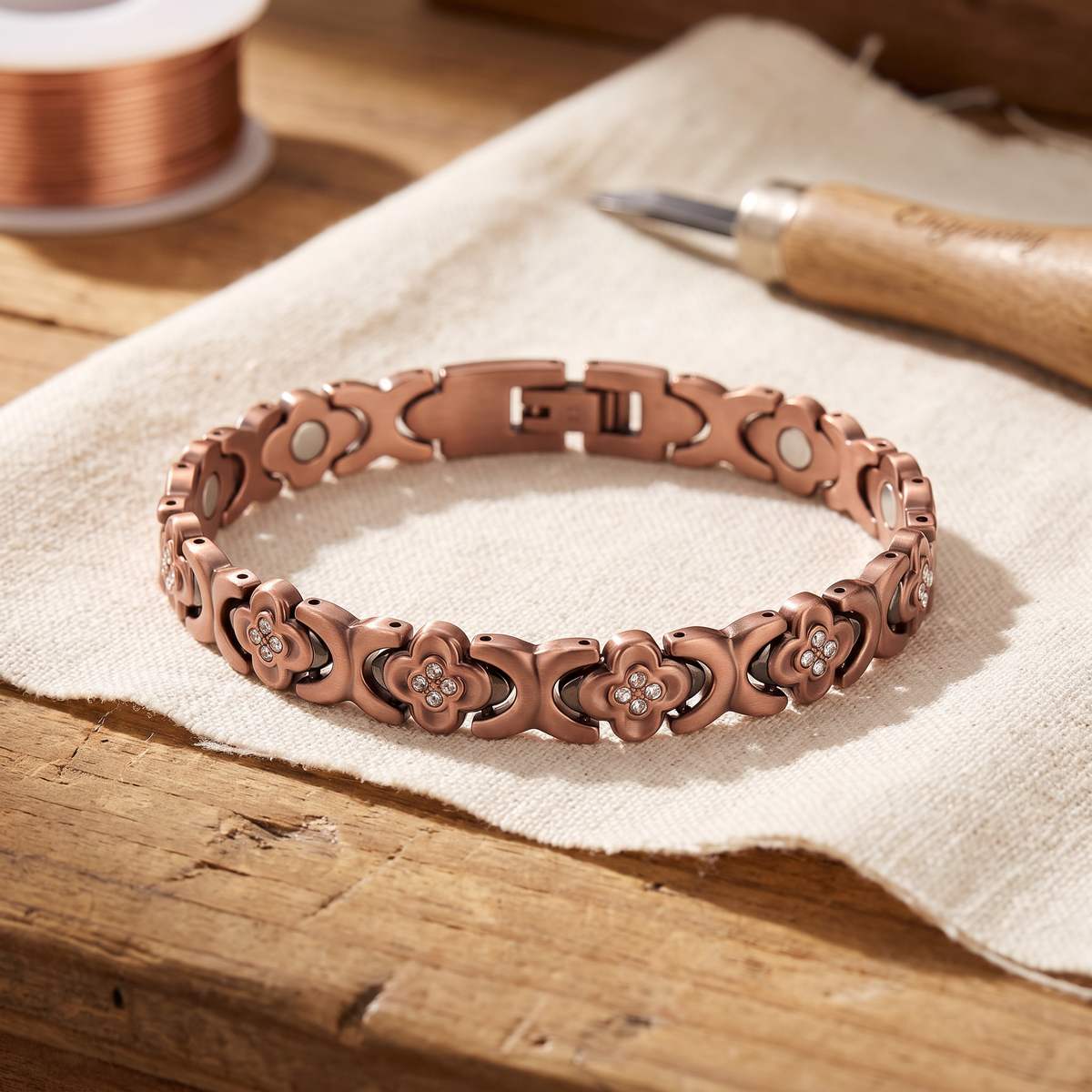 Pulseira de Cobre Keel da Nancy