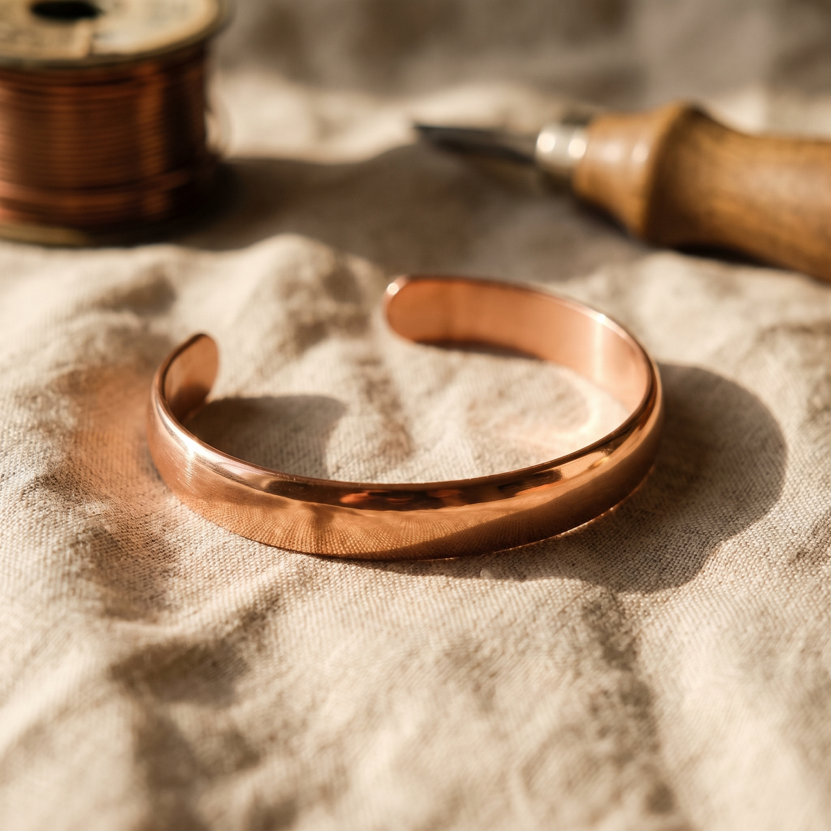 Pulseira de Cobre da Maré da Nancy