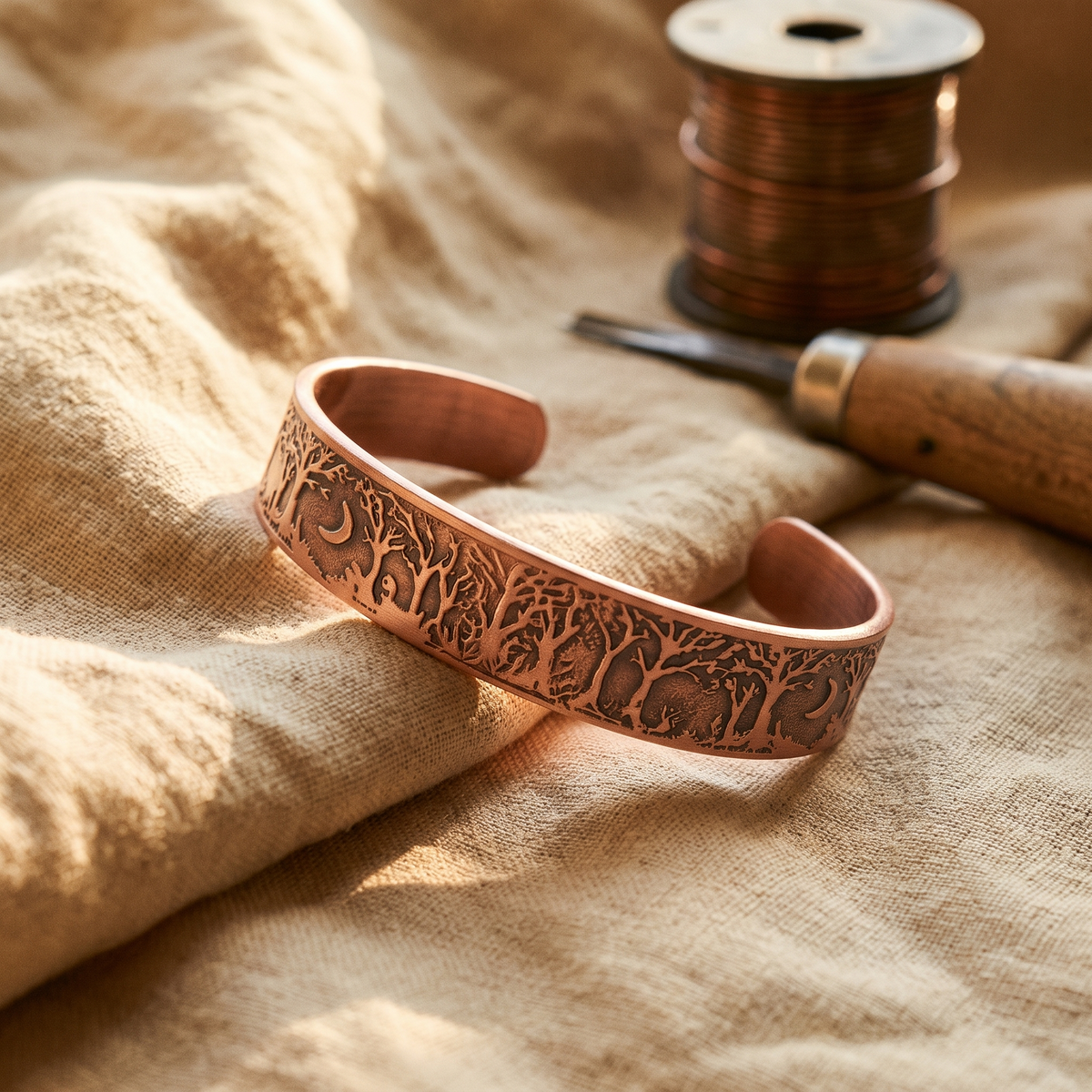 Pulseira de Cobre do Bosque da Nancy